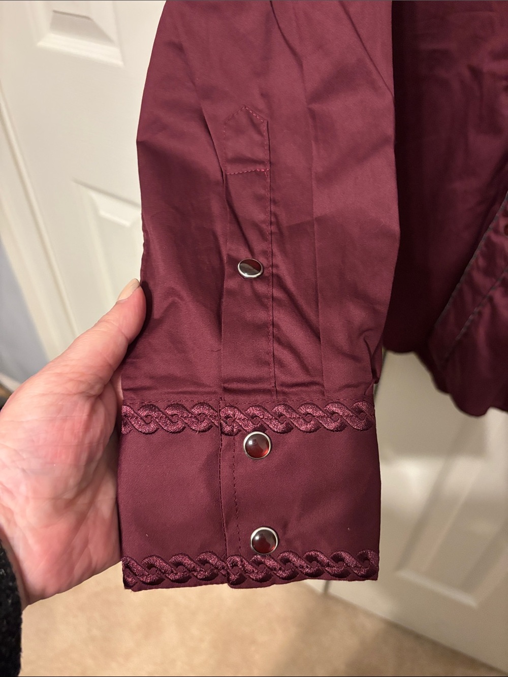 Montero Embroidered Yoke Western Shirt - Picture 5 of 10
